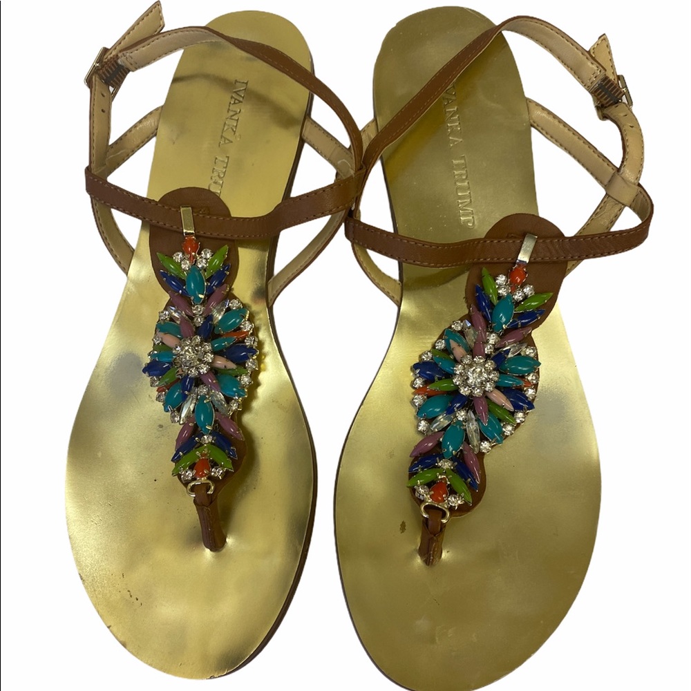 Jeweled Sandals Size 7.5 medium